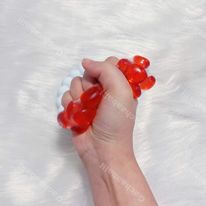 GACHAABALLL™【Transparent Ball Skin TPR】Handmade Stress Ball -Gem❤in stock