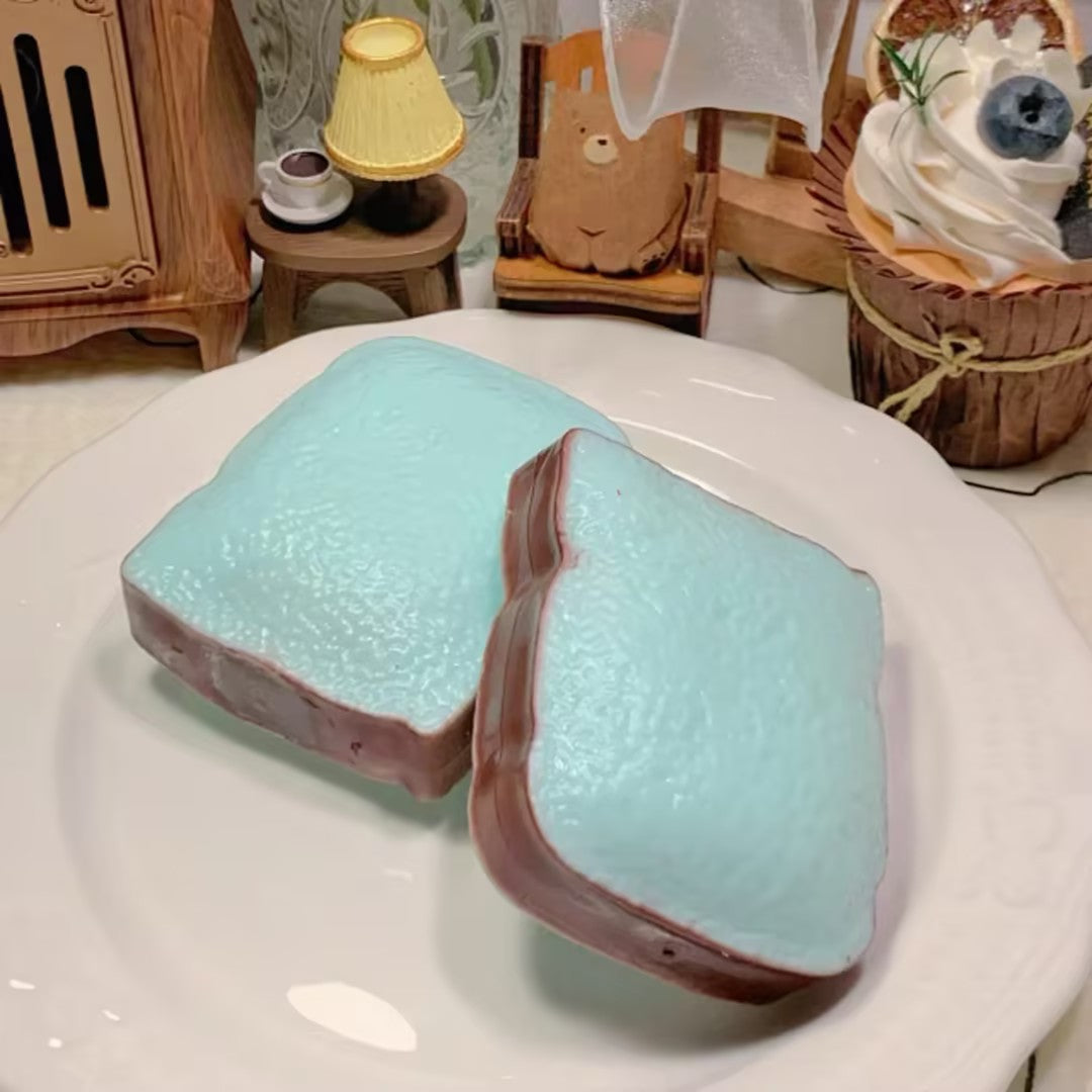 GACHAABALLL™【Transparent Ball Skin TPR】Handmade Stress Ball -Toast❤ PreOrder