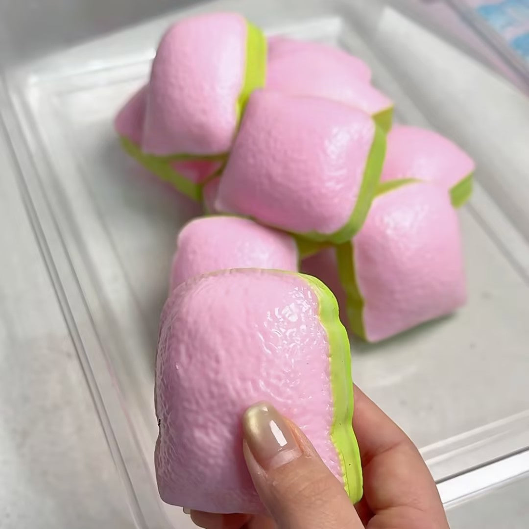 GACHAABALLL™【Transparent Ball Skin TPR】Handmade Stress Ball -Toast❤ PreOrder